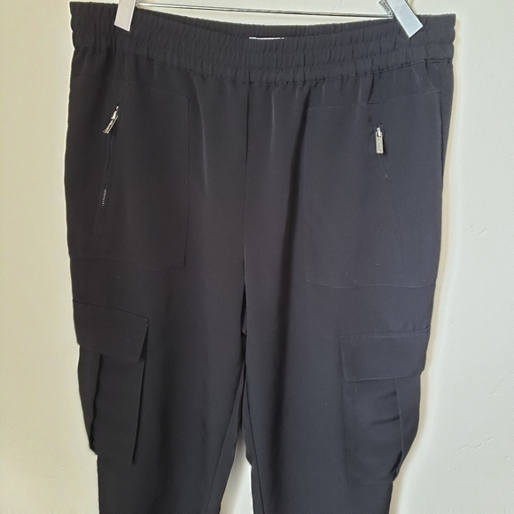 Women's Calvin Klein Casual Elastic Pull-On Pants - Picture 4 of 16